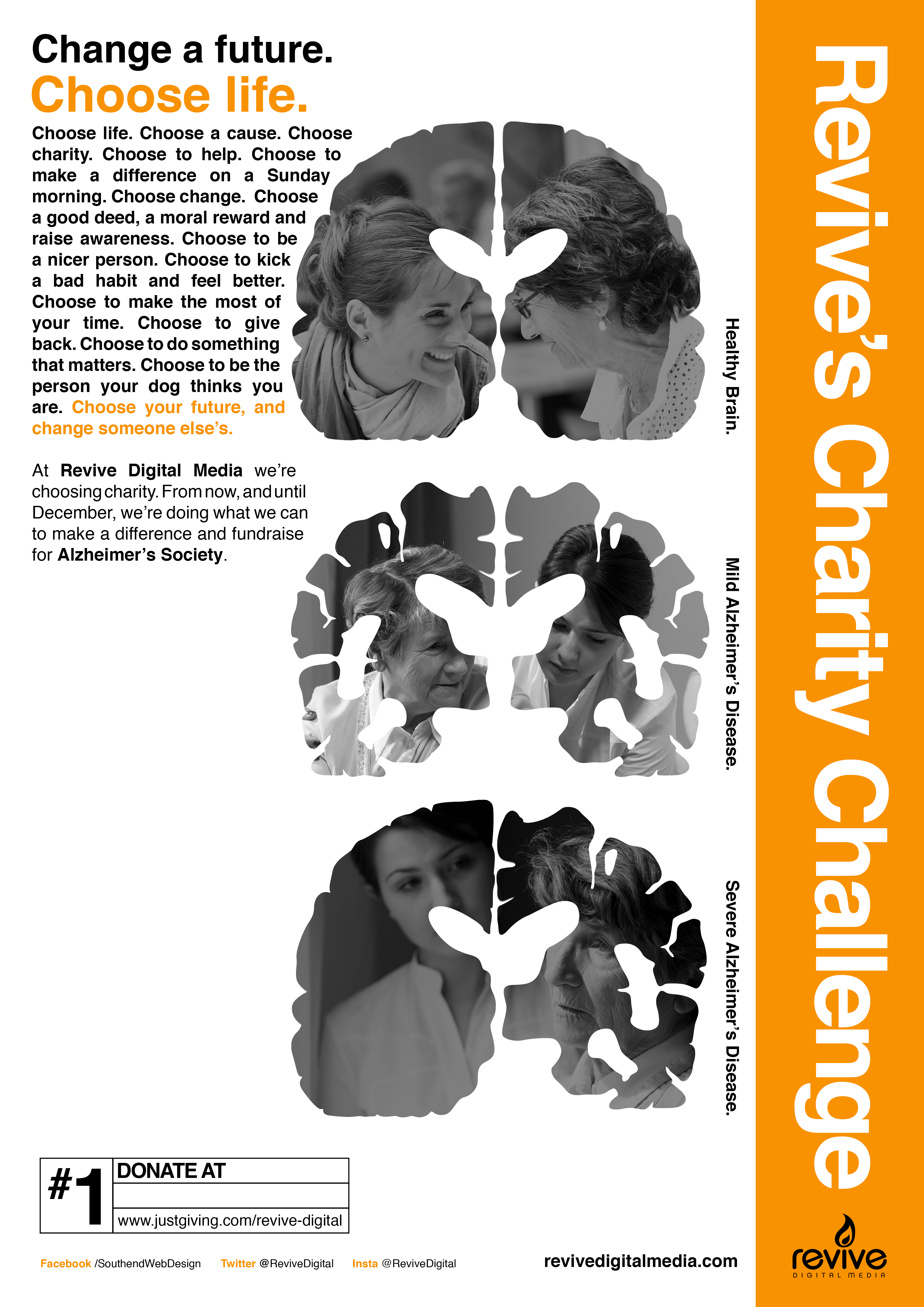 Alzheimer's Charity Poster