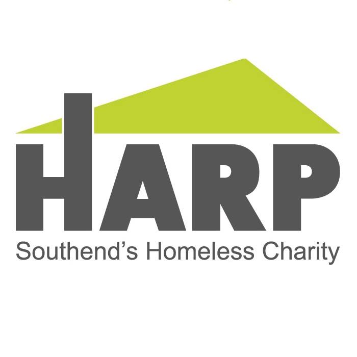 Harp southend homeless charity logo