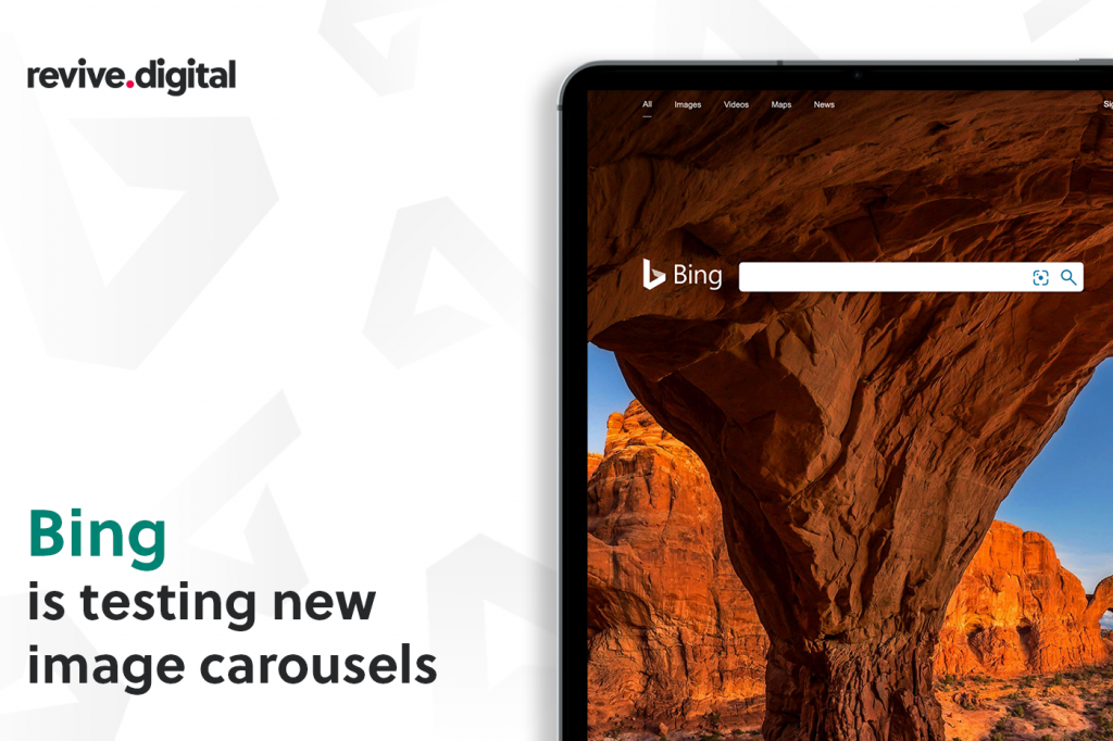 bing new image carousels