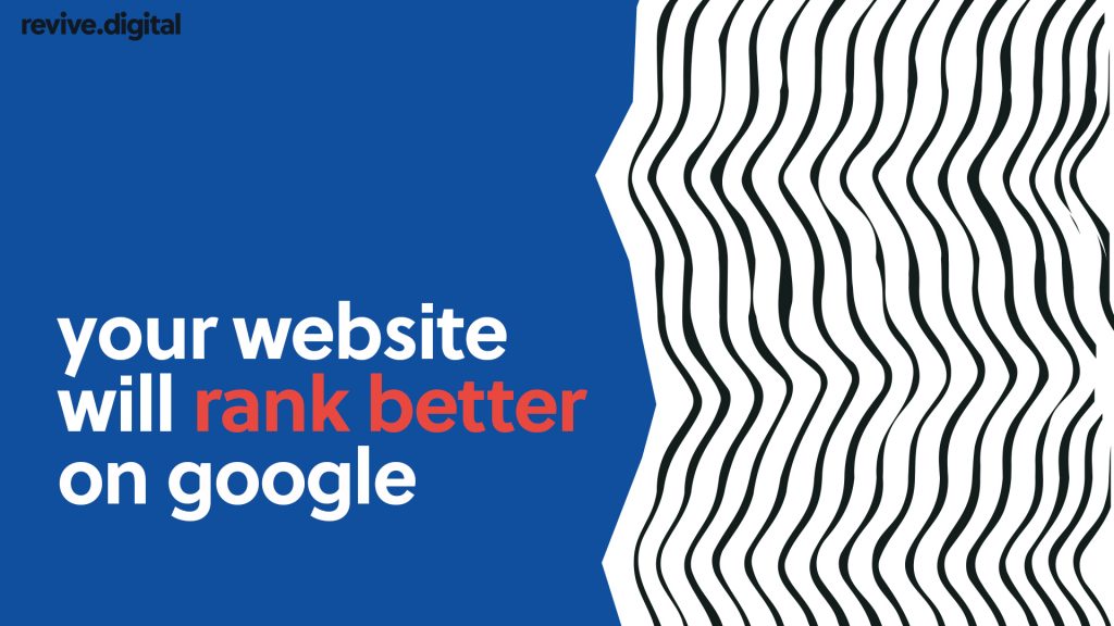 custom built website rank in serps