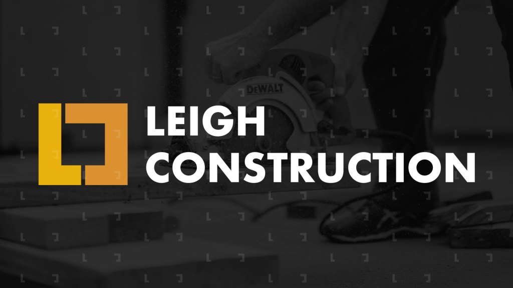 leigh construction logo image