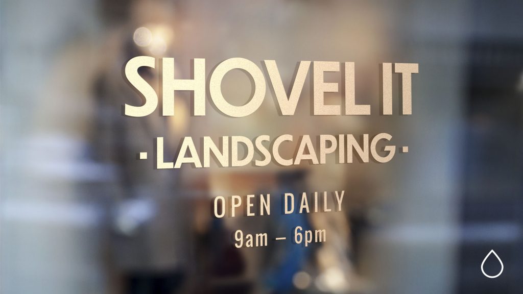 shovel it landscapers image